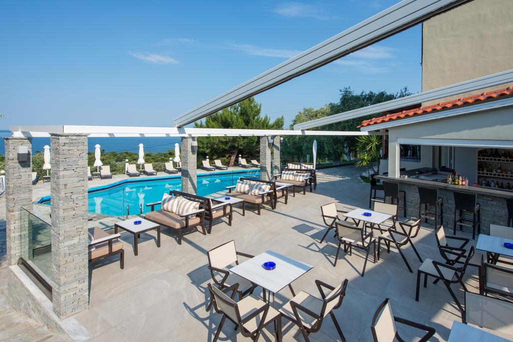 Hotel Villa Natassa Skala Rachoni  ภายนอก รูปภาพ
