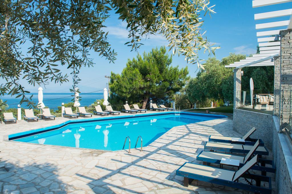 Hotel Villa Natassa Skala Rachoni  ภายนอก รูปภาพ