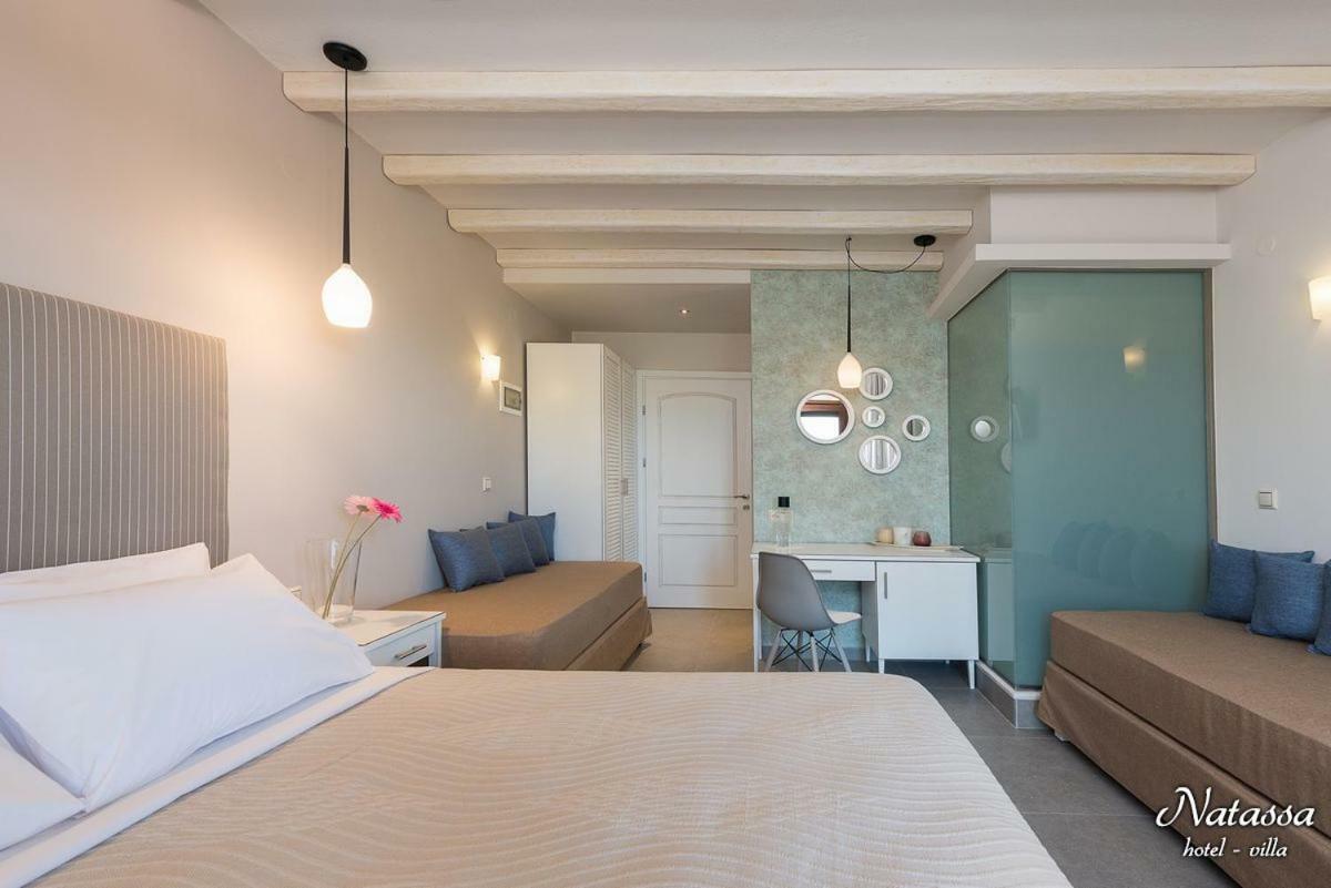 Hotel Villa Natassa Skala Rachoni  ภายนอก รูปภาพ