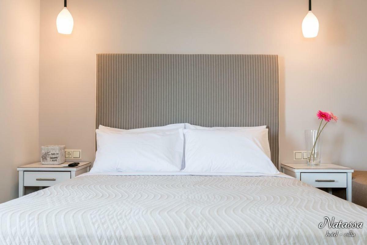 Hotel Villa Natassa Skala Rachoni  ภายนอก รูปภาพ