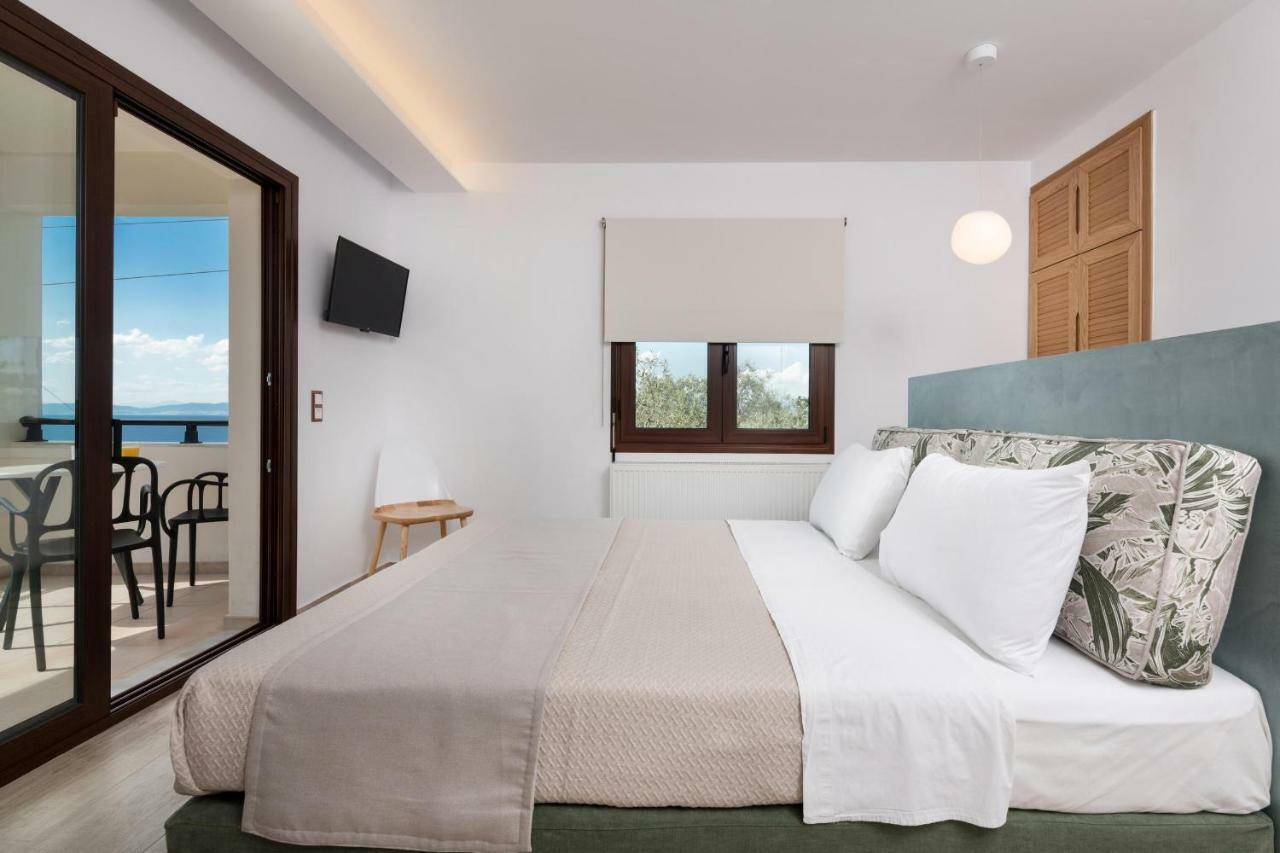 Hotel Villa Natassa Skala Rachoni  ภายนอก รูปภาพ