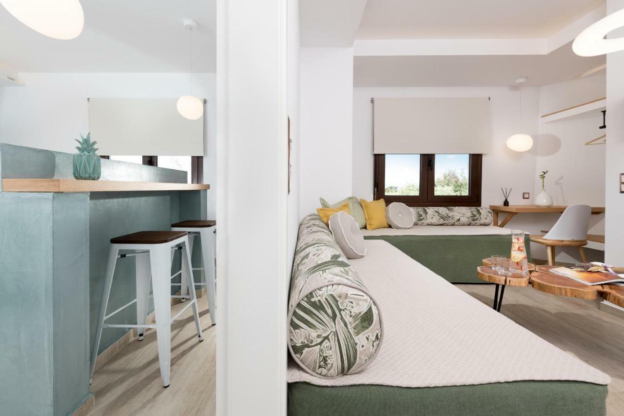 Hotel Villa Natassa Skala Rachoni  ภายนอก รูปภาพ