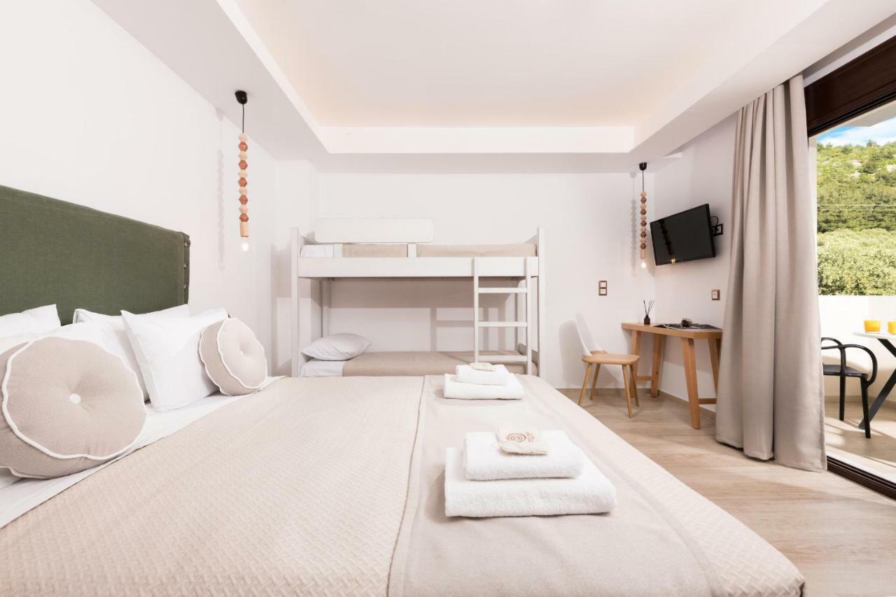 Hotel Villa Natassa Skala Rachoni  ภายนอก รูปภาพ