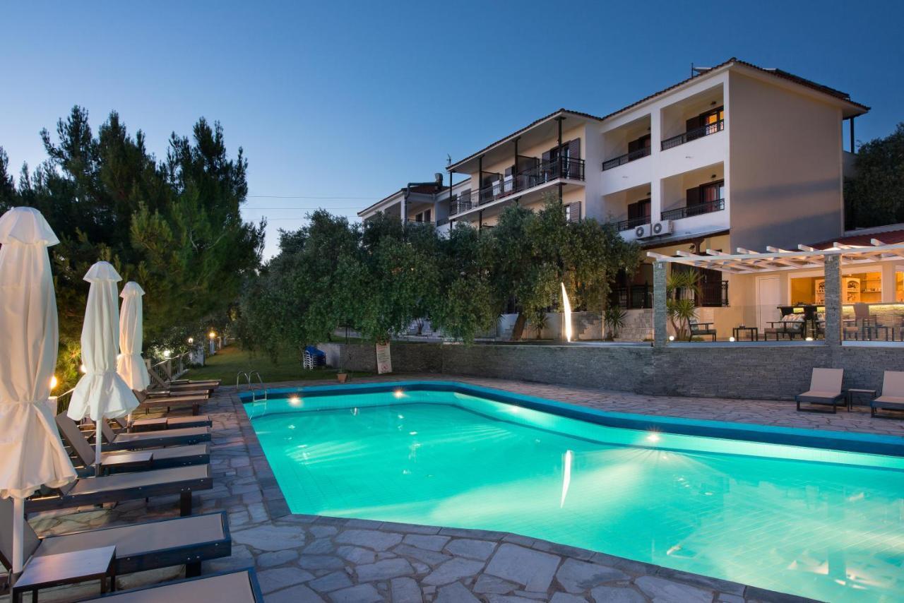 Hotel Villa Natassa Skala Rachoni  ภายนอก รูปภาพ